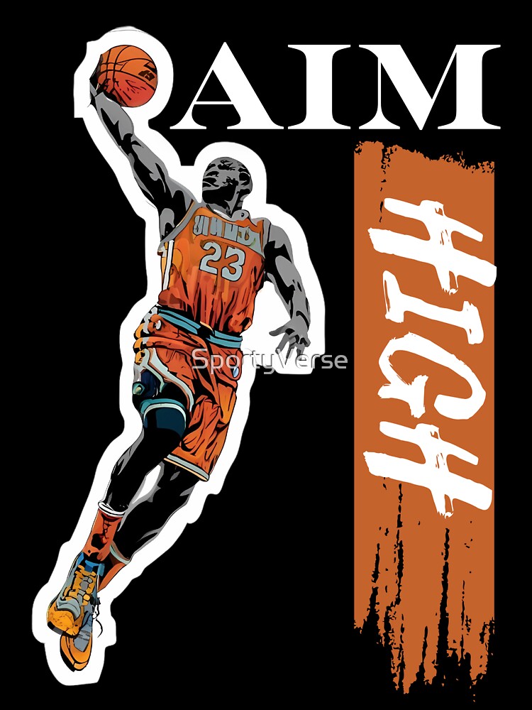 Aim High Basketball Custom Design by SportyVerse T-Shirts, Hoodie, Sweatshirt | BlankRebels.com (Image 3)