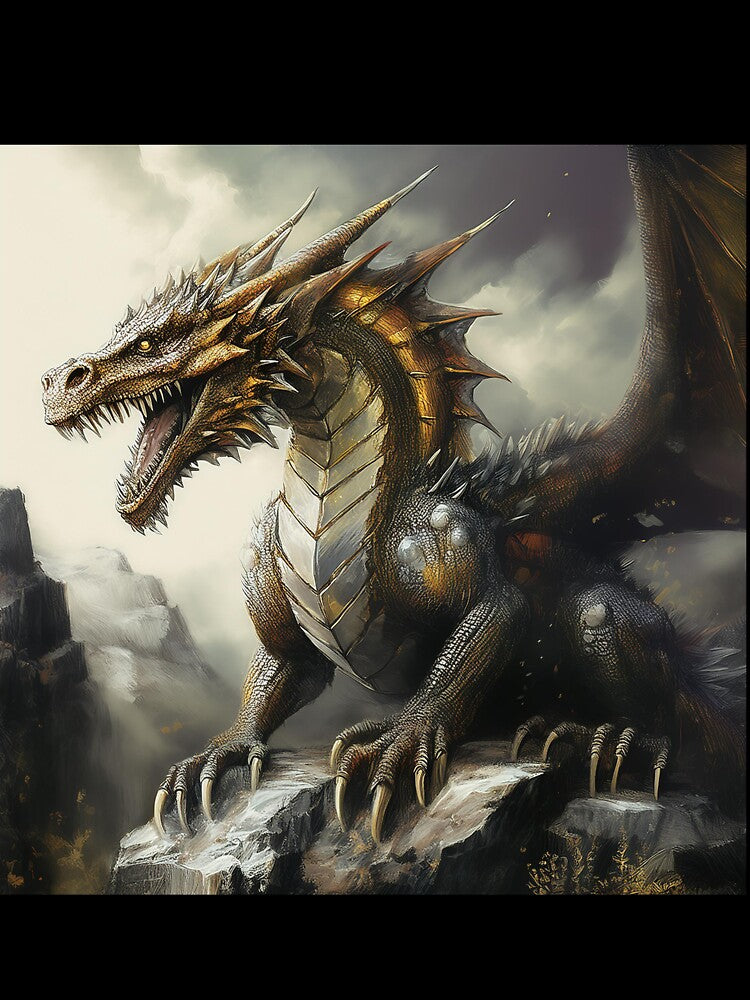 Dragon black and gold by BAR DEC T-Shirts, Hoodie, Sweatshirt | BlankRebels.com (Image 3)