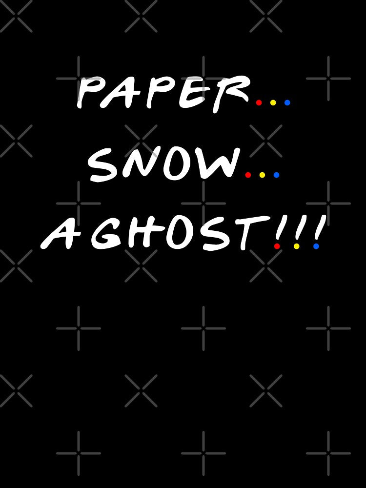 Paper... Snow... A ghost!!! by GrybDesigns