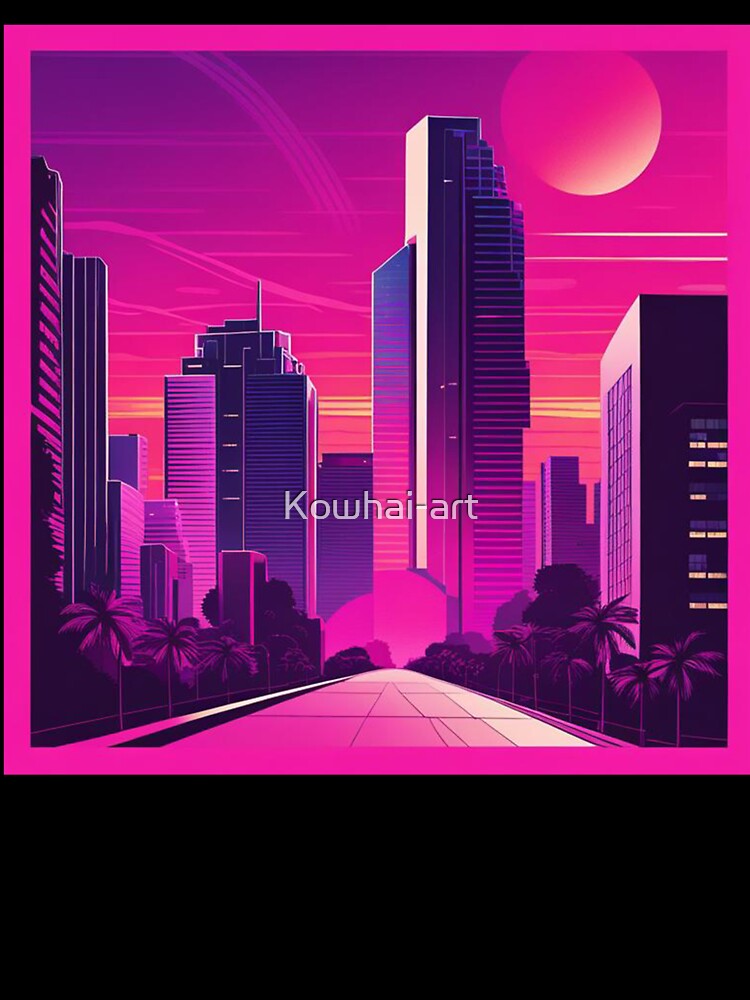 Retro-Futuristic Vibes by Kowhai-art T-Shirts, Hoodie, Sweatshirt | BlankRebels.com (Image 3)
