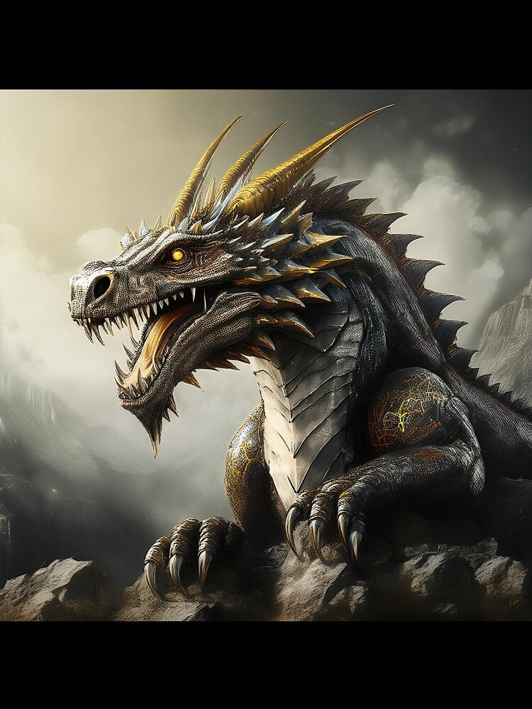 Black and gold dragon no2 by BAR DEC T-Shirts, Hoodie, Sweatshirt | BlankRebels.com (Image 3)