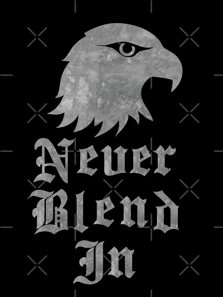 Never Blend In Falcon Streetwear Hoodie Design by quietvisualsco T-Shirts, Sweatshirt | BlankRebels.com (Image 3)