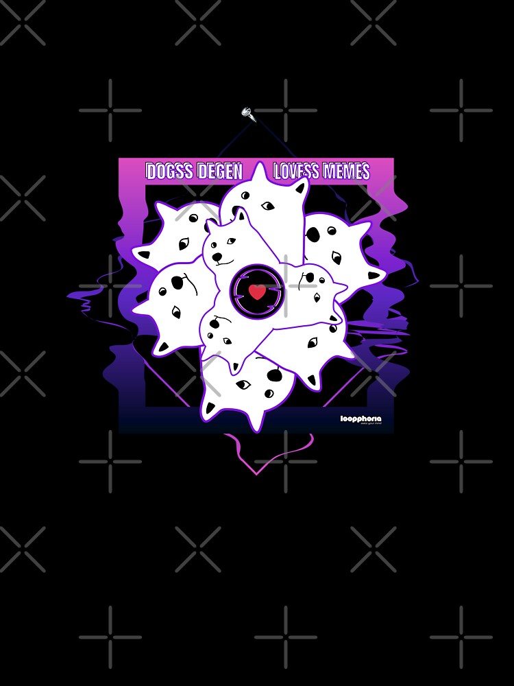 Dogss Degen Lovess Memes V3 by loopphoria T-Shirts, Hoodie, Sweatshirt | BlankRebels.com (Image 3)