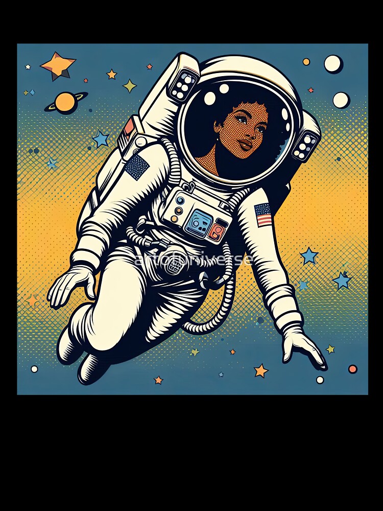 Astronaut Pop Art Style by artofuniverse T-Shirts, Hoodie, Sweatshirt | BlankRebels.com (Image 3)
