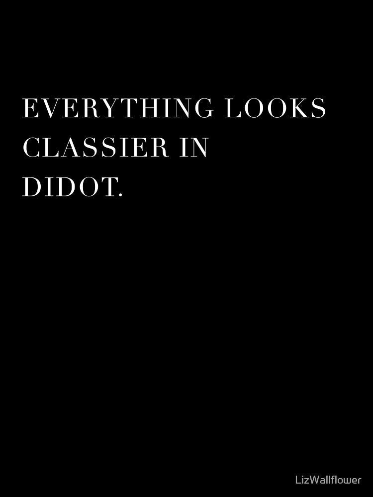 Everything Looks Classier in Didot by LizWallflower T-Shirts, Hoodie, Sweatshirt | BlankRebels.com (Image 3)