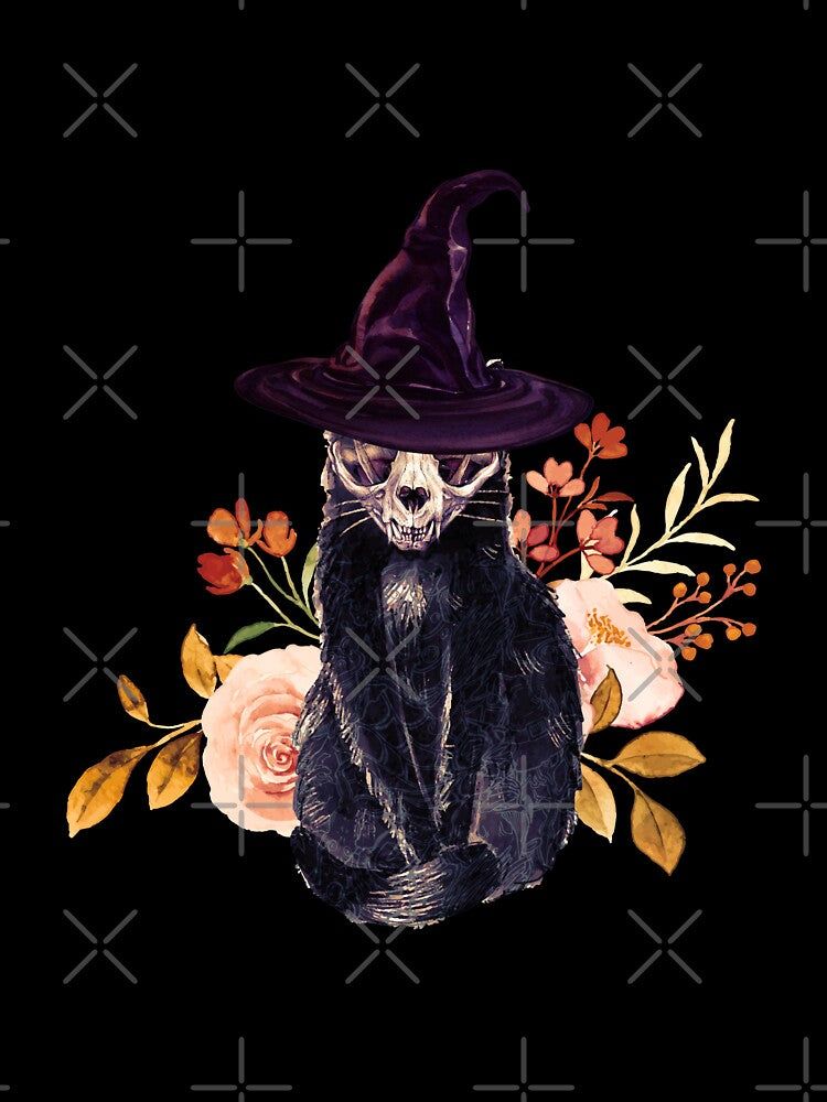 Black Cat Halloween by lotteheinze T-Shirts, Hoodie, Sweatshirt | BlankRebels.com (Image 3)