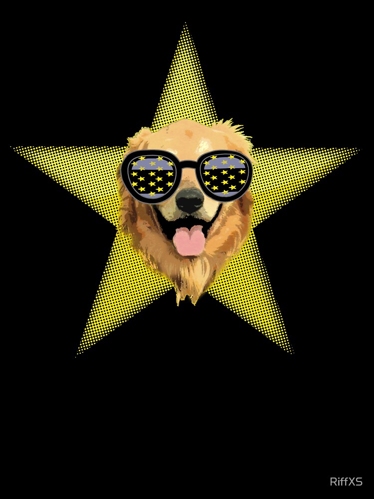 Golden Retriever Lovers Super Star by RiffXS T-Shirts, Hoodie, Sweatshirt | BlankRebels.com (Image 3)