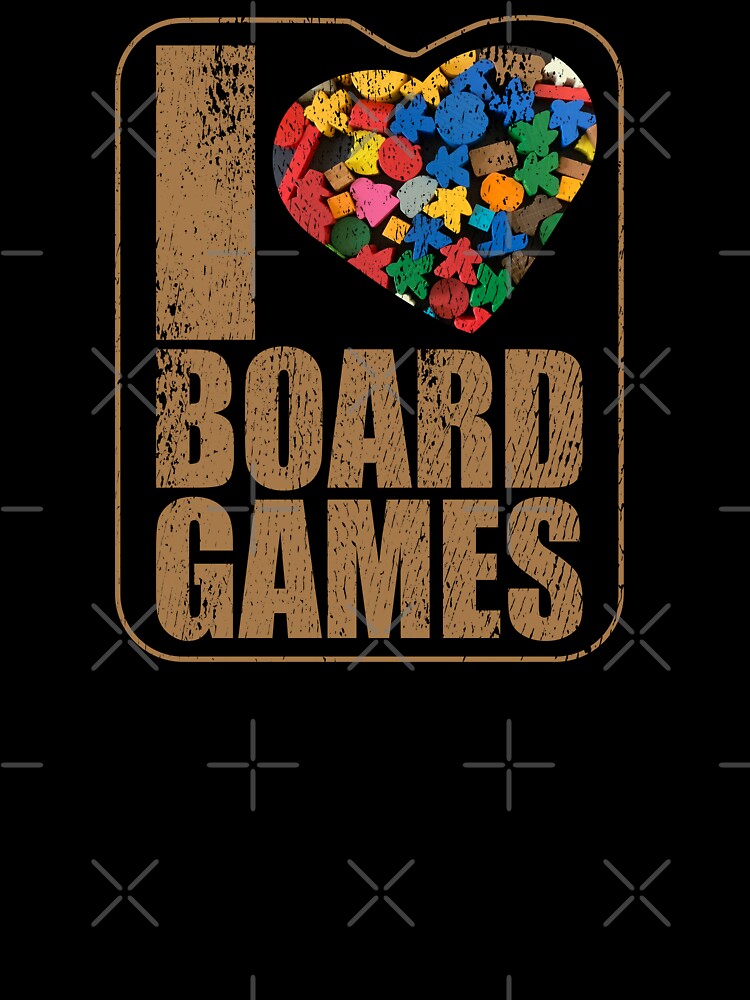 Boardgame Shirt - I Love Boardgames by strokli Hoodie, Sweatshirt | BlankRebels.com (Image 3)