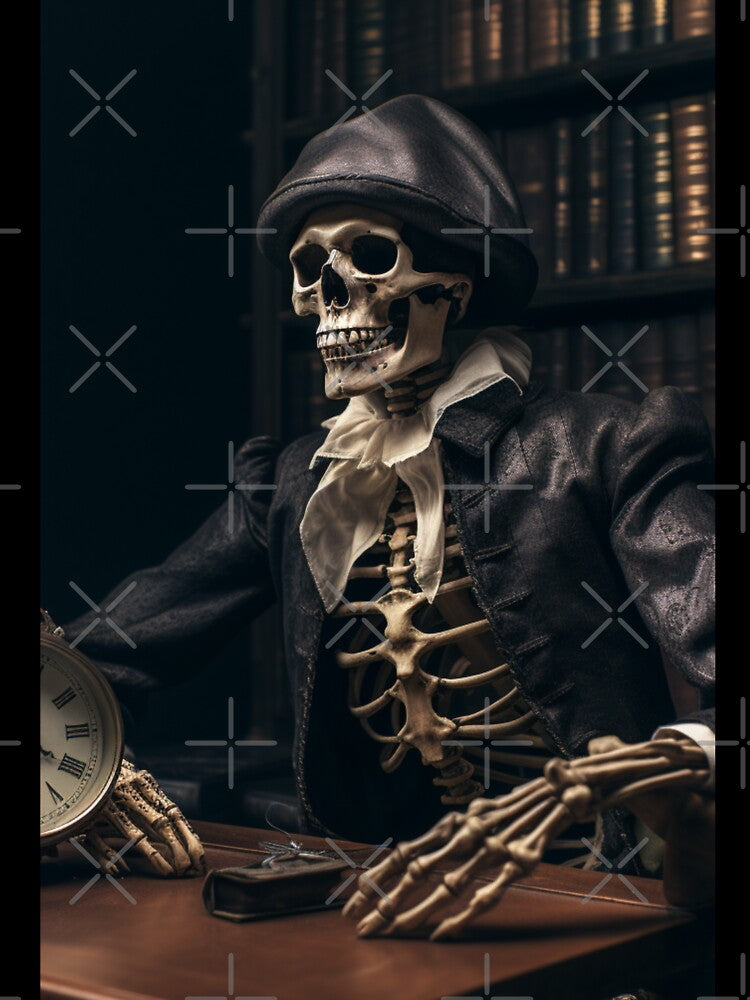Dark Academia Skeleton Studying by Radiant-Art T-Shirts, Hoodie, Sweatshirt | BlankRebels.com (Image 3)