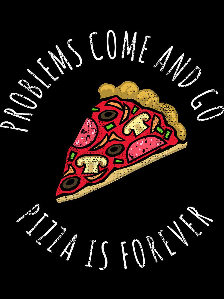 Funny Pizza Shirts (title) For Pizza Lovers Pizza Party Clothing Pizza Is L by Leopardman25 Hoodie, Sweatshirt (Image 3)