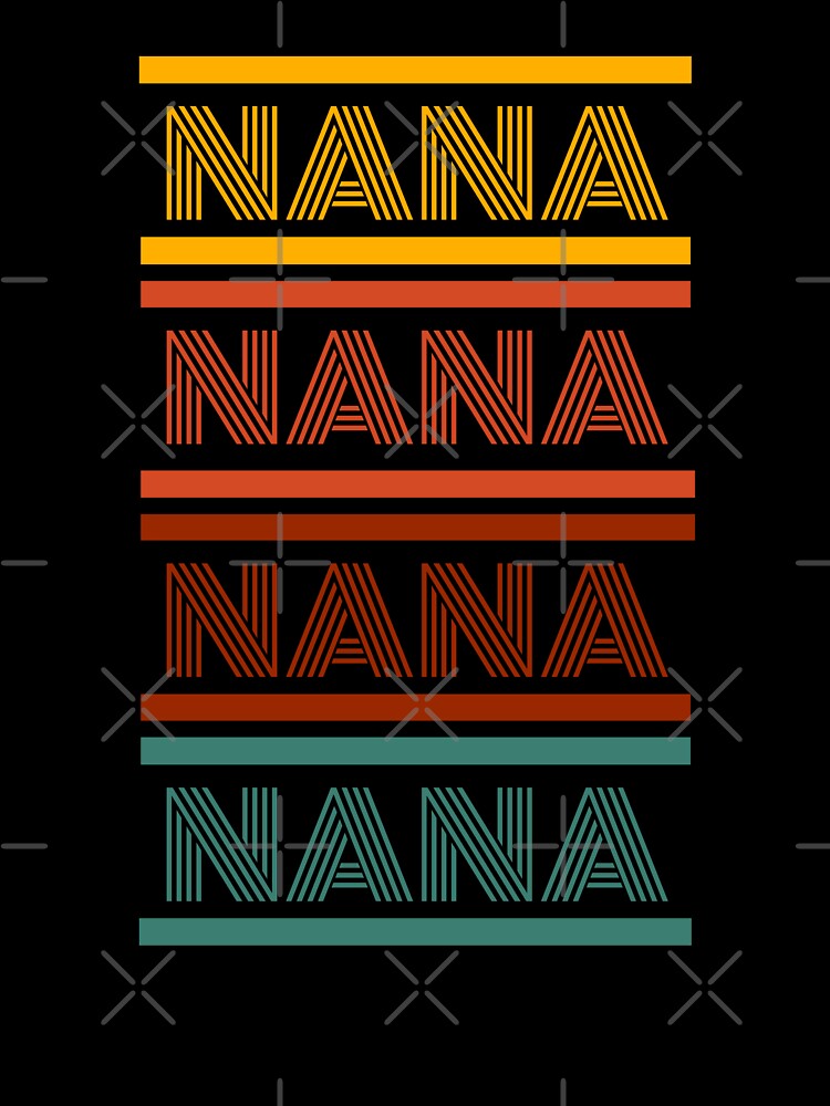 Retro Nana T-Shirts, Hoodie, Sweatshirt