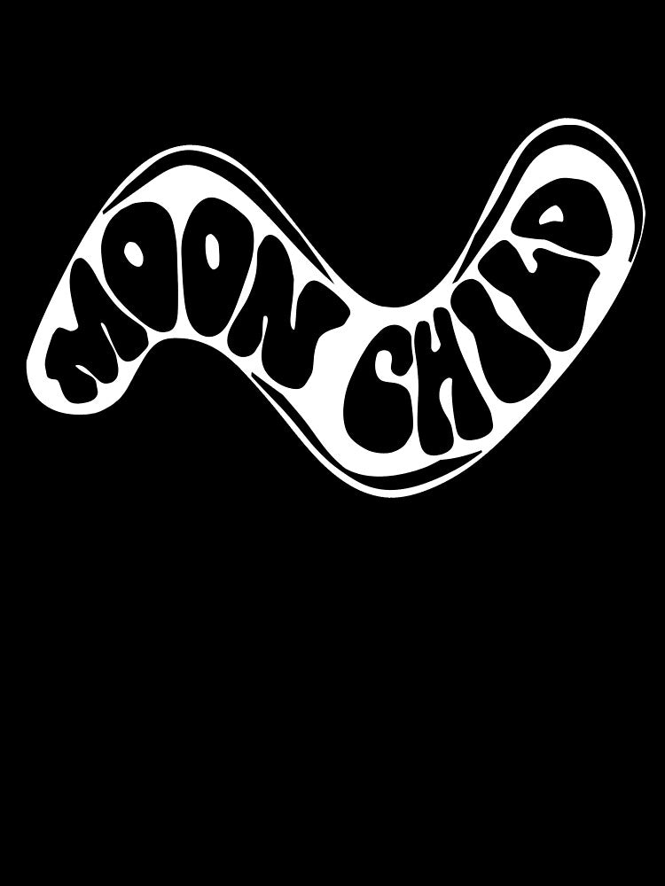 Moon Child BW by WeirdGirlsClub T-Shirts, Hoodie, Sweatshirt | BlankRebels.com (Image 3)