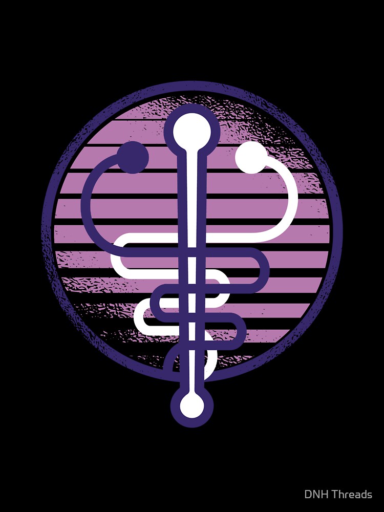 Nurse Caduceus Symbol For Nurses - Great Gift For RN by DNH Threads T-Shirts, Hoodie, Sweatshirt | BlankRebels.com (Image 3)