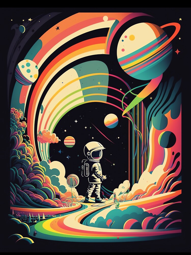 Surrealistic Stellar Footpath by ConnerCreations T-Shirts, Hoodie, Sweatshirt | BlankRebels.com (Image 3)
