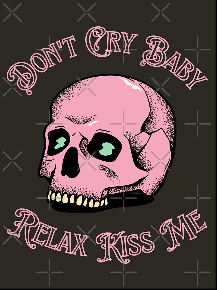 Don't Cry Baby Skull Graphic by MotionWaves T-Shirts, Hoodie, Sweatshirt | BlankRebels.com (Image 3)