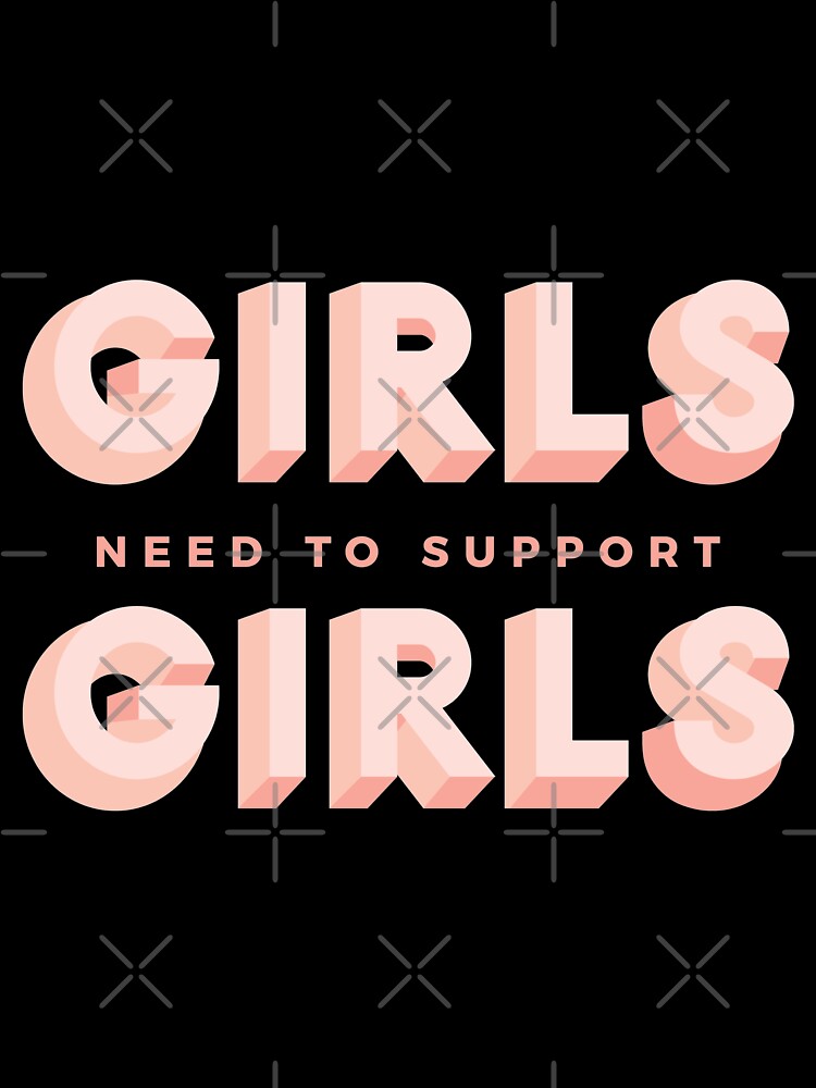 Girls Need To Support Girls. Halloween Time by So Witcasm ? T-Shirts, Hoodie, Sweatshirt | BlankRebels.com (Image 3)