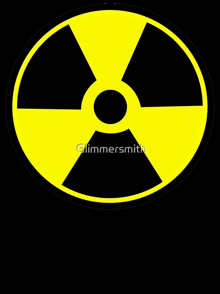 Radioactive symbol Atomic radioactivity science geek gifts by Glimmersmith T-Shirts, Hoodie, Sweatshirt (Image 3)