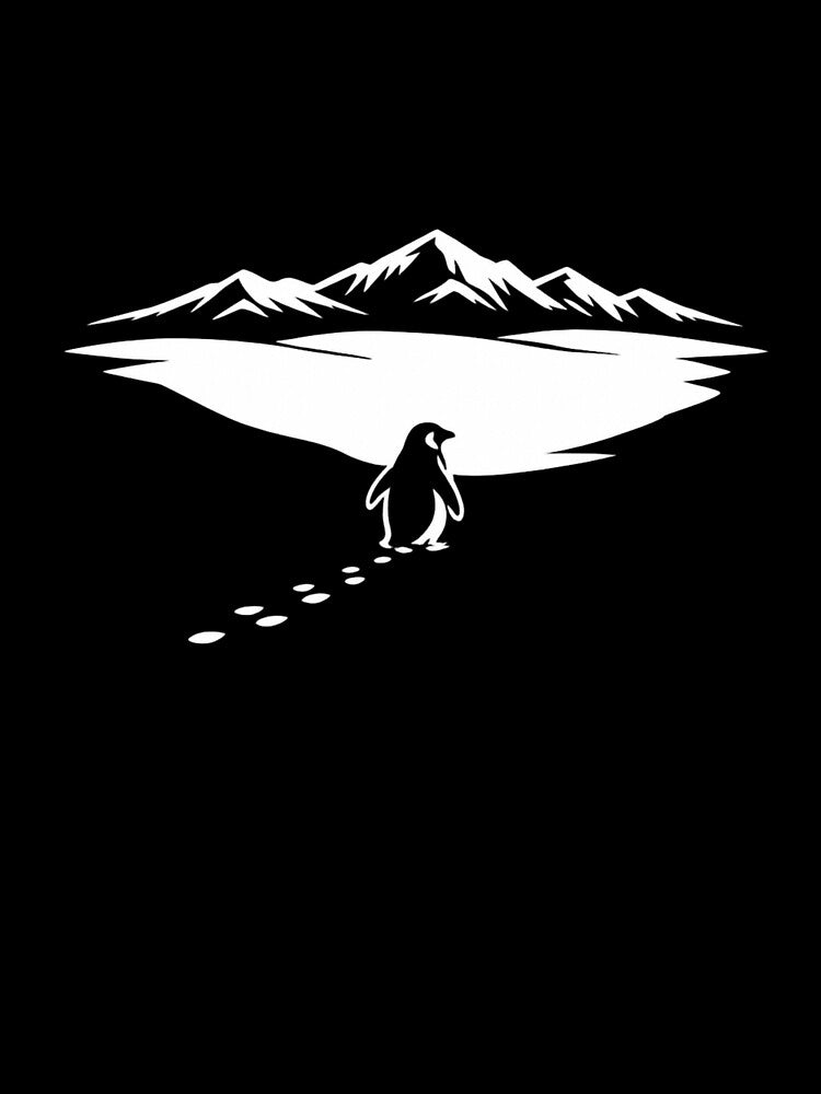 penguin mountain Motivational by anouaroh T-Shirts, Hoodie, Sweatshirt | BlankRebels.com (Image 3)
