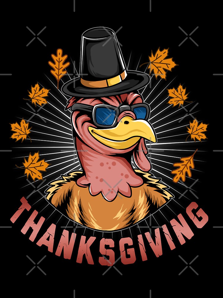 Cool Turkey - Happy Thanksgiving Day by HumbleShirt T-Shirts, Hoodie, Sweatshirt | BlankRebels.com (Image 3)