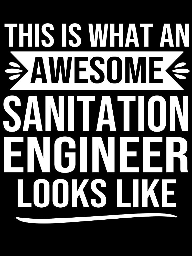 Funny sanitation engineer gifts sanitation engineering design: This Is What An Awesome sanitation engineer... (Image 3)