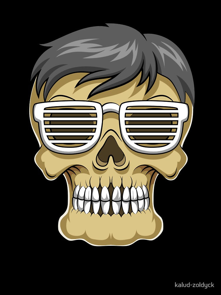Funny Skullhead with sunglasses by kalud-zoldyck T-Shirts, Hoodie, Sweatshirt | BlankRebels.com (Image 3)