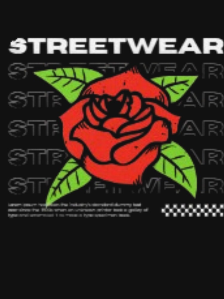 Streetwear rose aesthetic by NOUS26 T-Shirts, Hoodie, Sweatshirt | BlankRebels.com (Image 3)