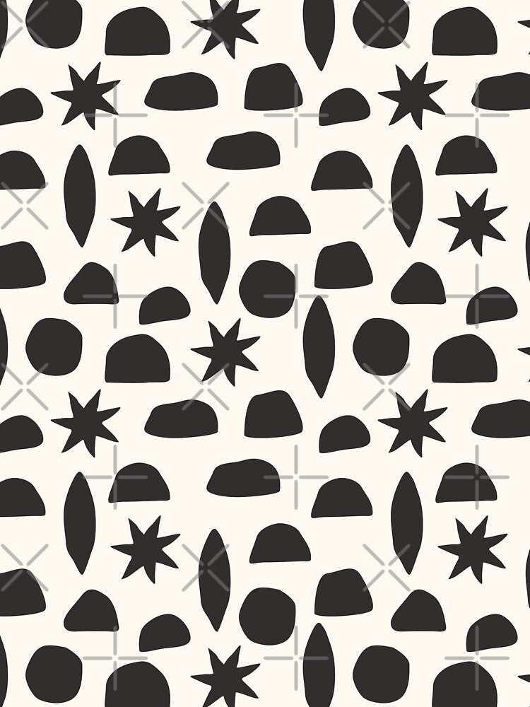 BOHO HENRI MATISSE CHARCOAL BLACK ON CREAM by blomastudios T-Shirts, Hoodie, Sweatshirt | BlankRebels.com (Image 3)