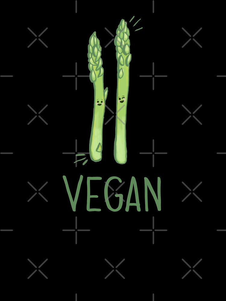 Vegan Kawaii Asparagus by madtoyman T-Shirts, Hoodie, Sweatshirt | BlankRebels.com (Image 3)