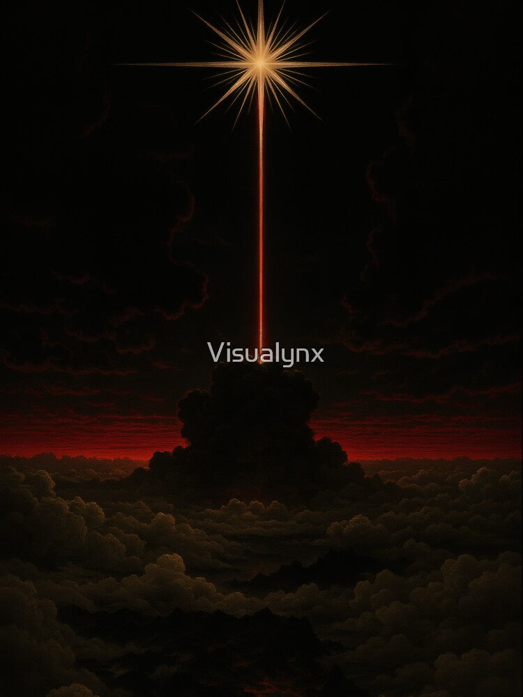 Cosmic Cross of Light – Apocalyptic Symbolic Art by Visualynx T-Shirts, Hoodie, Sweatshirt | BlankRebels.com (Image 3)