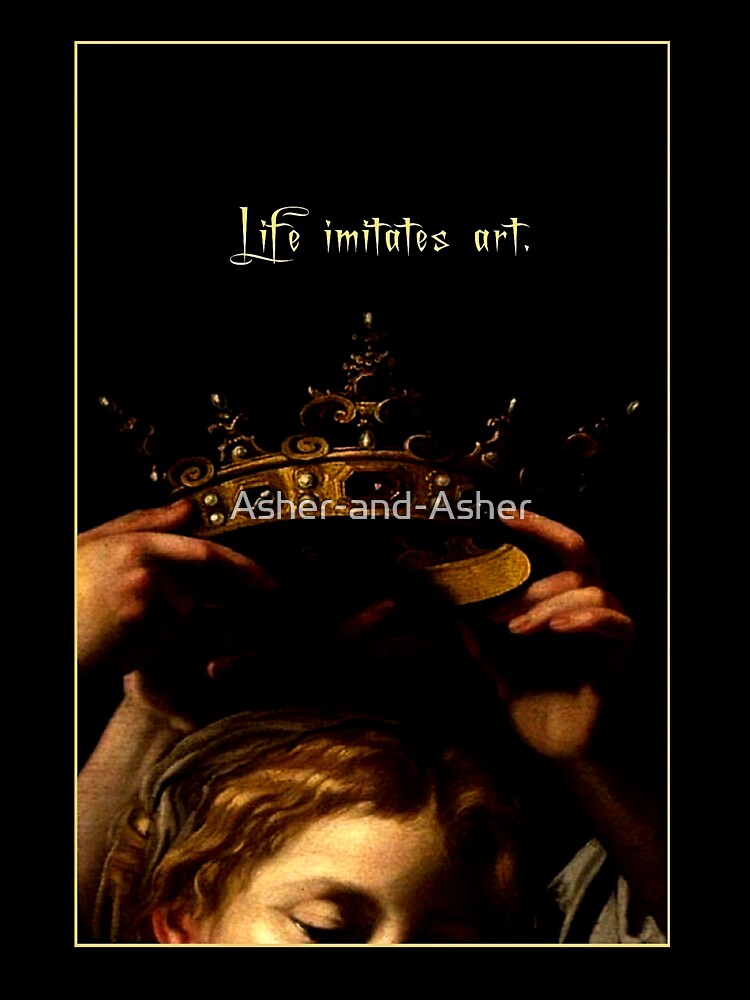 Dark Academia - Life Imitates Art by Asher-and-Asher T-Shirts, Hoodie, Sweatshirt | BlankRebels.com (Image 3)