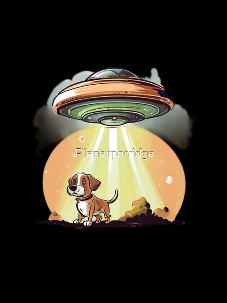 Dog Abduction Art by Planetporridge T-Shirts, Hoodie, Sweatshirt | BlankRebels.com (Image 3)