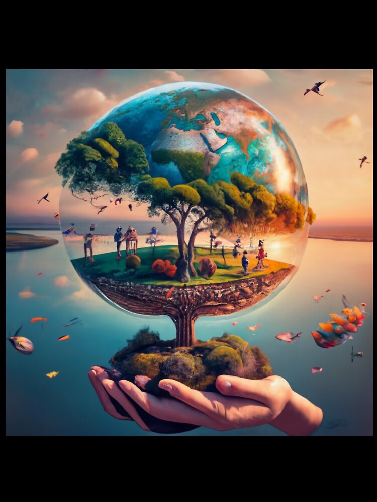 Planet Earth in safe hands by Studio-DesignWw T-Shirts, Hoodie, Sweatshirt | BlankRebels.com (Image 3)