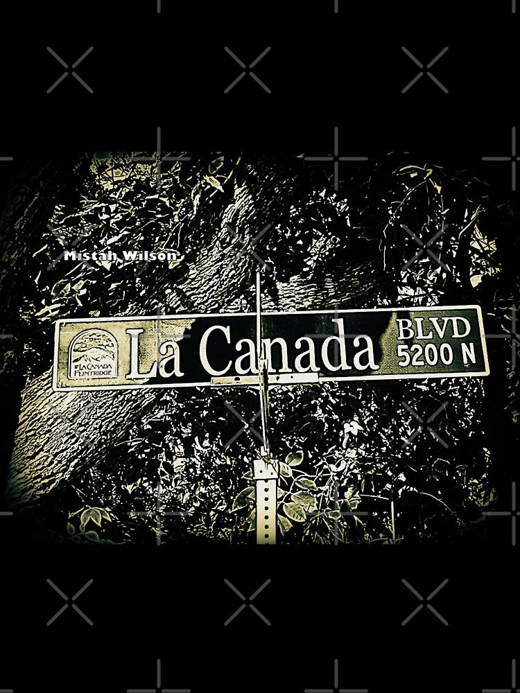 La Cañada Boulevard, La Cañada Flintridge, CA by Mistah Wilson by The Street Sign Store