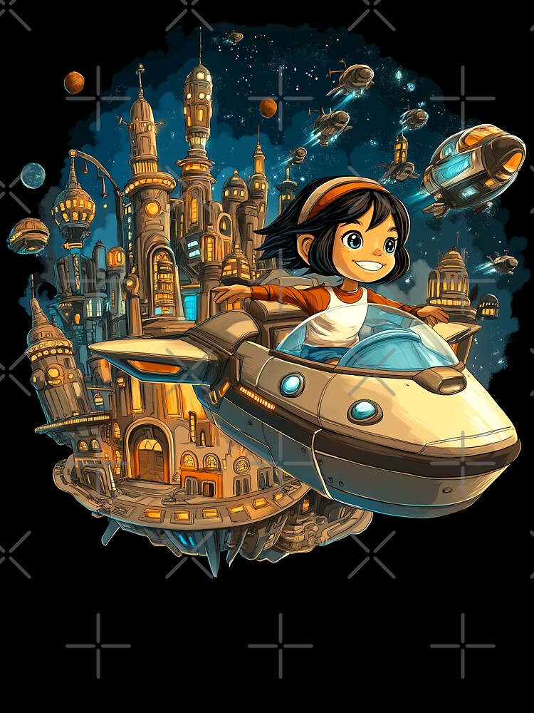 Flying through the sky by TheSillySartor T-Shirts, Hoodie, Sweatshirt | BlankRebels.com (Image 3)