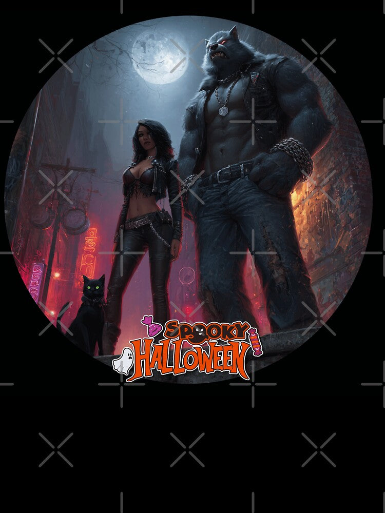 Spooky Halloween by Furbabies Art T-Shirts, Hoodie, Sweatshirt | BlankRebels.com (Image 3)