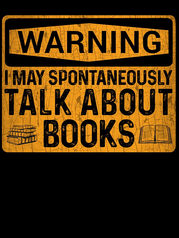 Book Lover Warning Sign by MintaApparel T-Shirts, Hoodie, Sweatshirt | BlankRebels.com (Image 3)