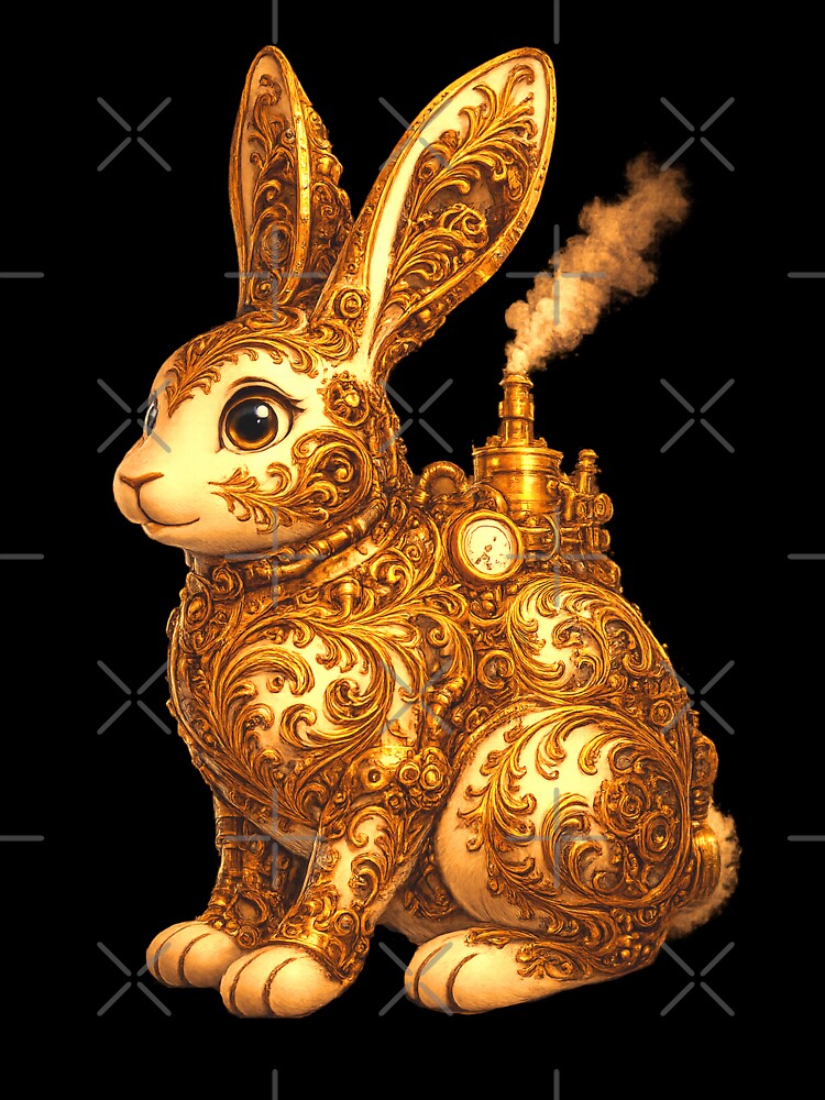 Golden Rabbit by Ogfx