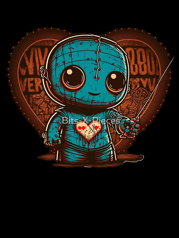 Macabre Gothic Valentines Day Merchandise Voodoo Doll of you Dreams other Darkly Romantic Gift Ideas by... (Image 3)