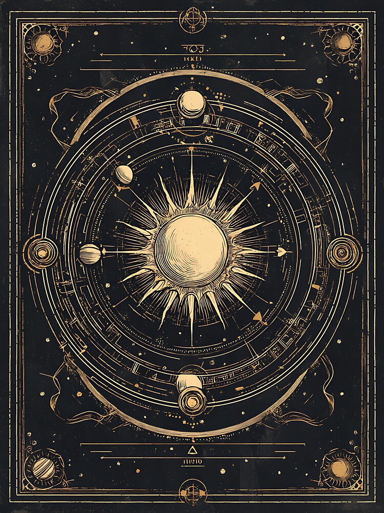 Historical Antique Astronomical Diagram by bapupa T-Shirts, Hoodie, Sweatshirt | BlankRebels.com (Image 3)