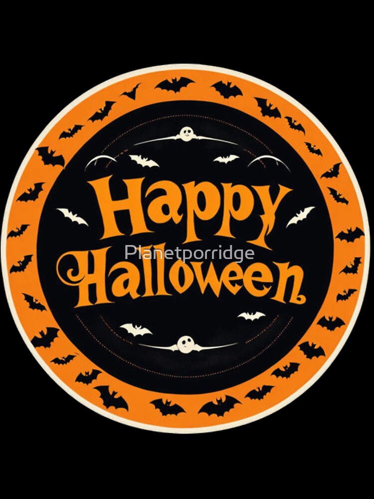Happy Halloween Design by Planetporridge T-Shirts, Hoodie, Sweatshirt | BlankRebels.com (Image 3)