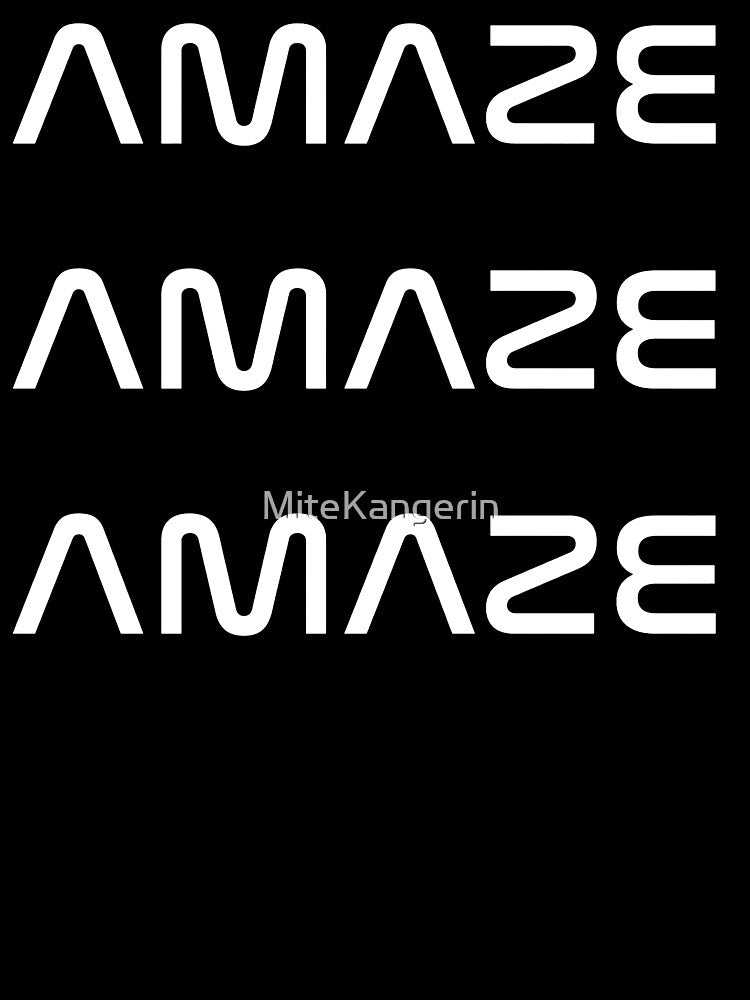 Amaze Amaze Amaze Shirt, Project Hail Mary Rocky by MiteKangerin