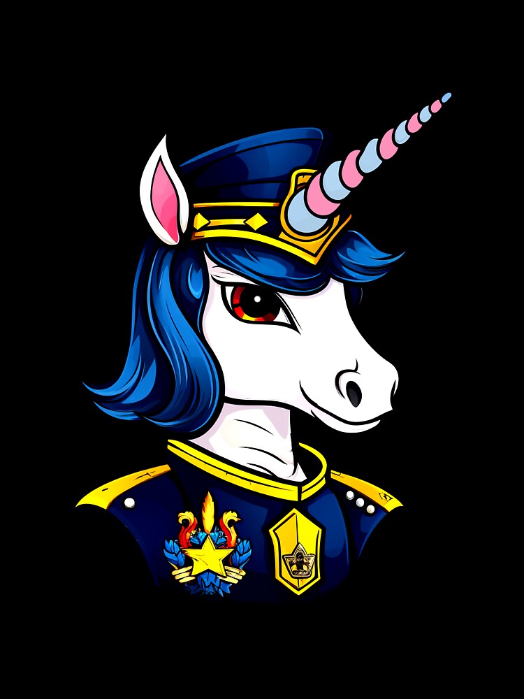 Police Unicorn by Soulskier T-Shirts, Hoodie, Sweatshirt | BlankRebels.com (Image 3)