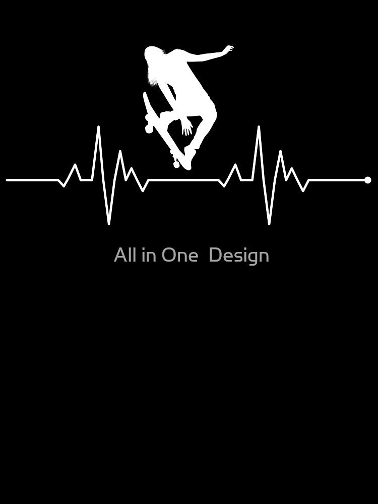 SKATER GIRL by All in One  Design T-Shirts, Hoodie, Sweatshirt | BlankRebels.com (Image 3)