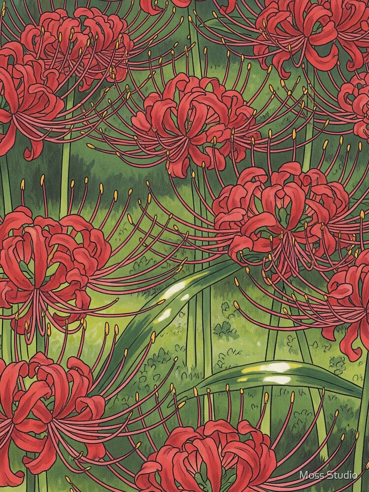 Spider Lily Flower by Moss Studio T-Shirts, Hoodie, Sweatshirt | BlankRebels.com (Image 3)