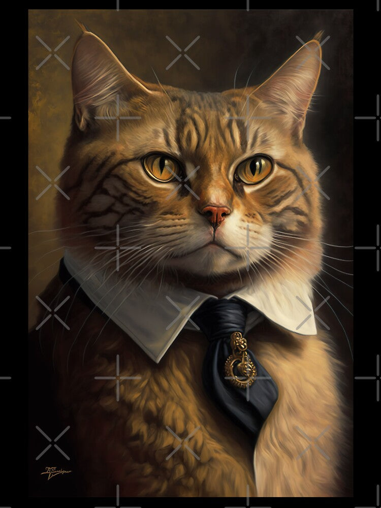 A Distinguished cat portrait by KoolArtDistrict T-Shirts, Hoodie, Sweatshirt | BlankRebels.com (Image 3)
