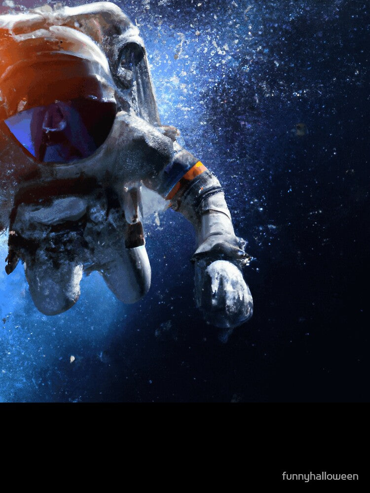 Astronaut diving space underwater by funnyhalloween T-Shirts, Hoodie, Sweatshirt | BlankRebels.com (Image 3)