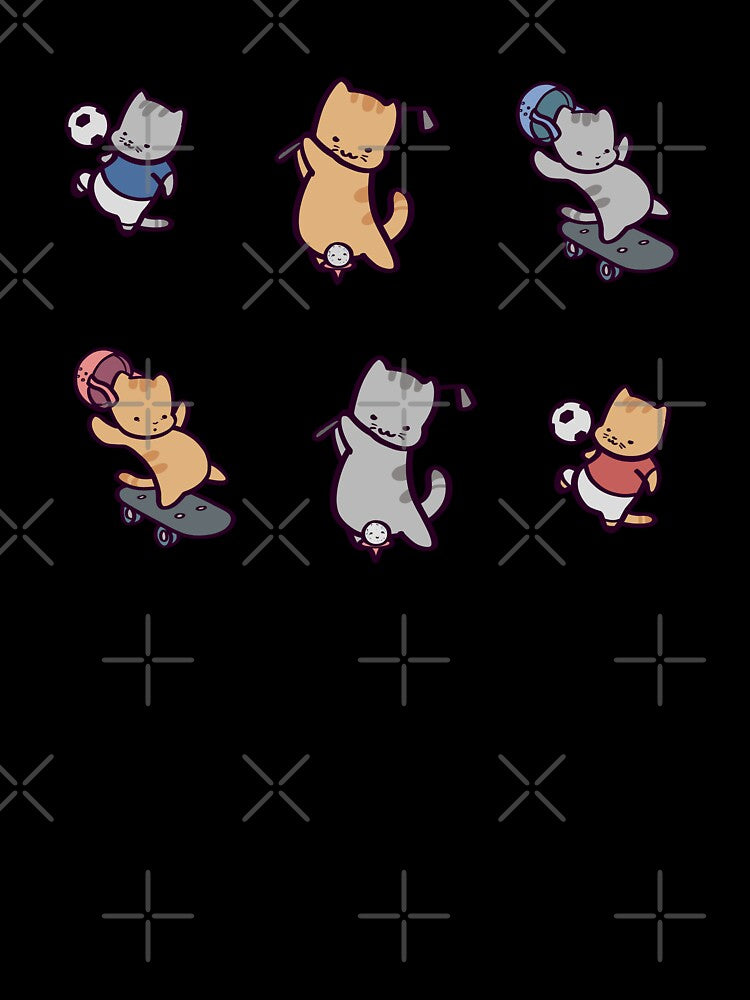 Cute Cat Sports Pack by ThumboArtBumbo