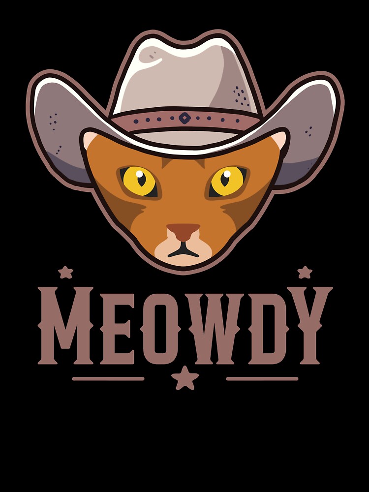 Abyssinian Cat Meowdy by Clara Hollins T-Shirts, Hoodie, Sweatshirt | BlankRebels.com (Image 3)