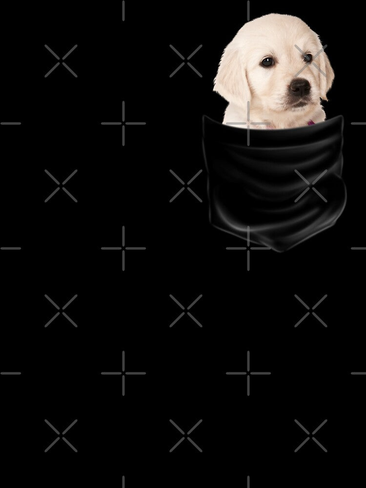 (For Dark Background) Golden In Pocket by More Cute Dogs T-Shirts, Hoodie, Sweatshirt | BlankRebels.com (Image 3)