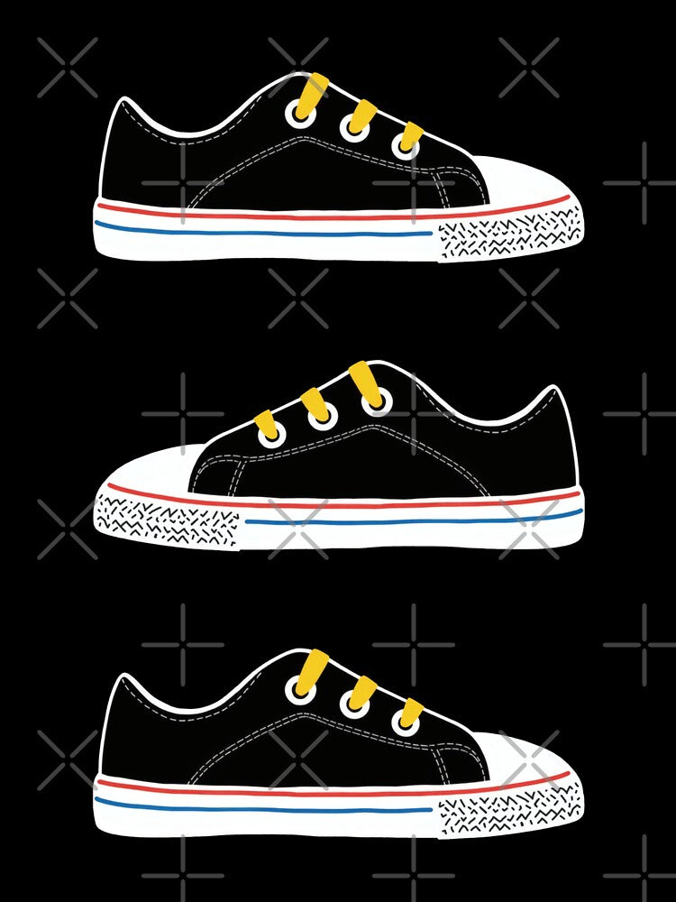 Sneakers Illustration Pattern | Urban/Youth Art by UnhingedBird